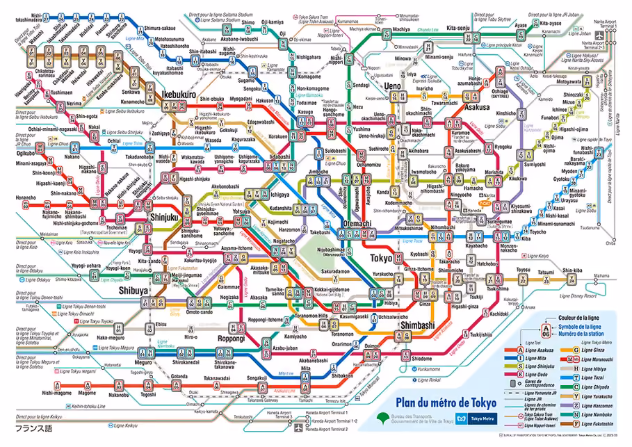 Les transports de Tokyo