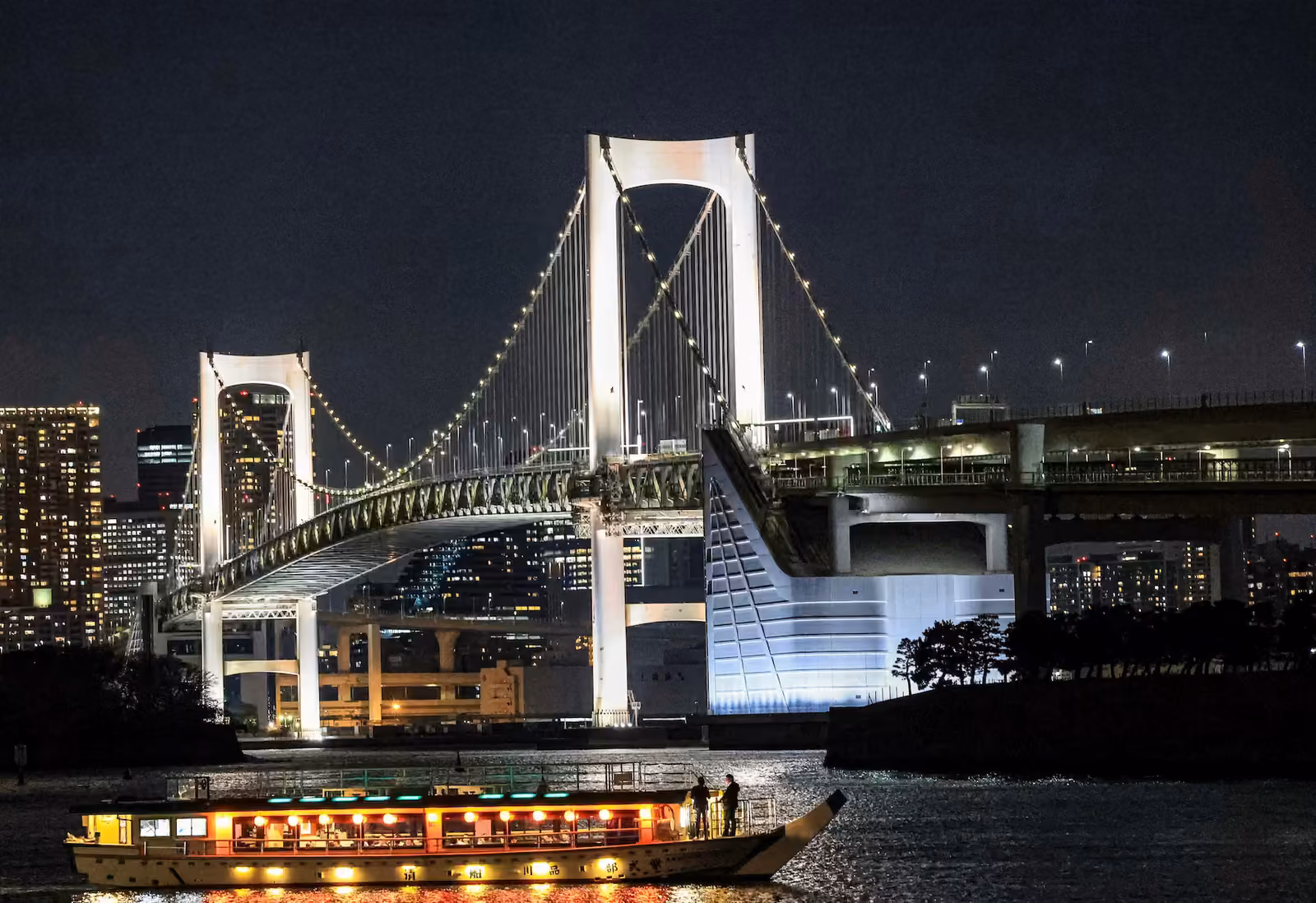 Odaiba et le Rainbow Bridge
