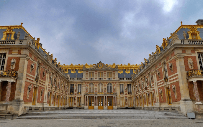 Façade du Château de Versailles