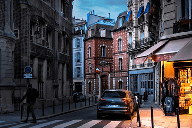 Ruelle de l'Île de la Cité de Paris