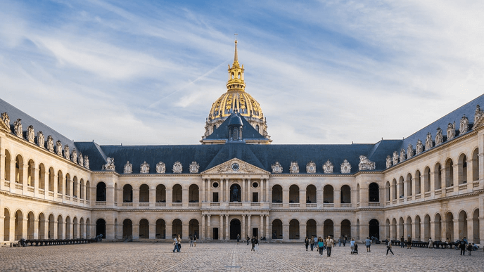 Façade de l'Hôtel des Invalides