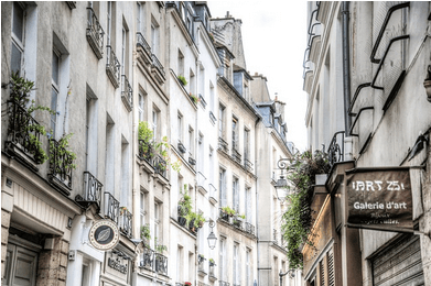 Ruelle du quartier latin de Paris